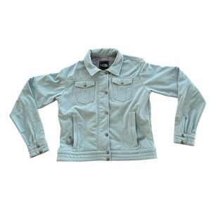 The North Face Apex Women’s Moto Jacket BLUE Size Med Lightweight Gorpcore